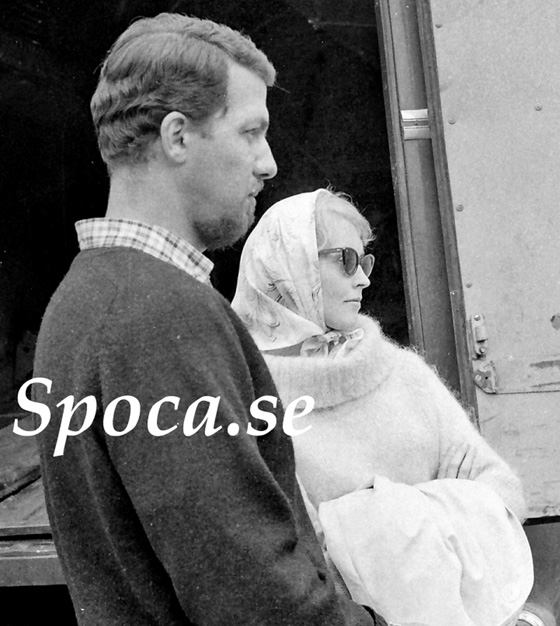 Joakim Bonnier gift med Marianne Ankarcrona