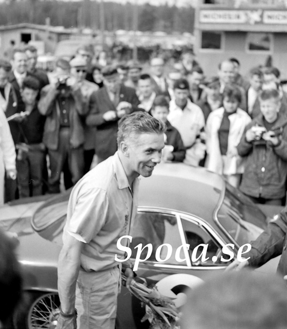 Harald Kronegård i Lotus Elite